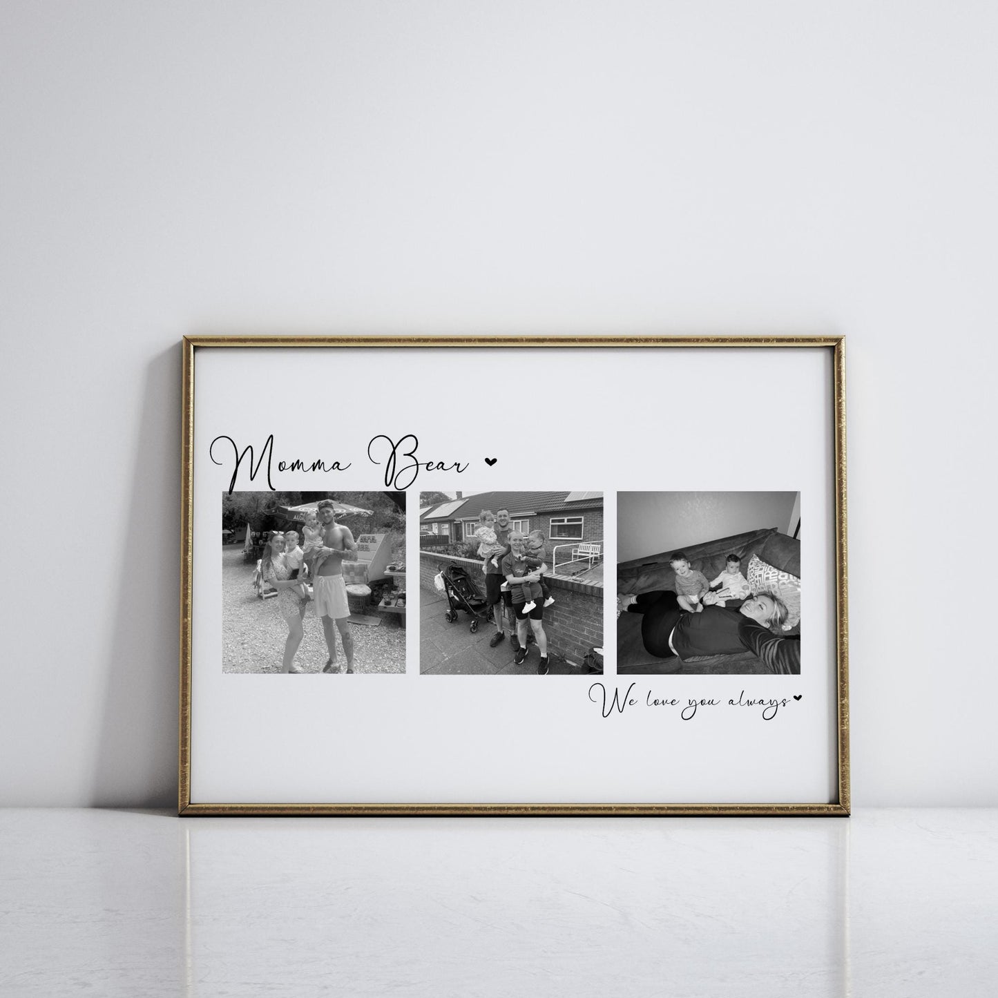 Mummy Photo Print, Mum gift, Personalised Mum Photo gift, Mothers Day gift for Mummy, Mam Mum Wall Art, Custom Mum Gifts, Mummy & Me
